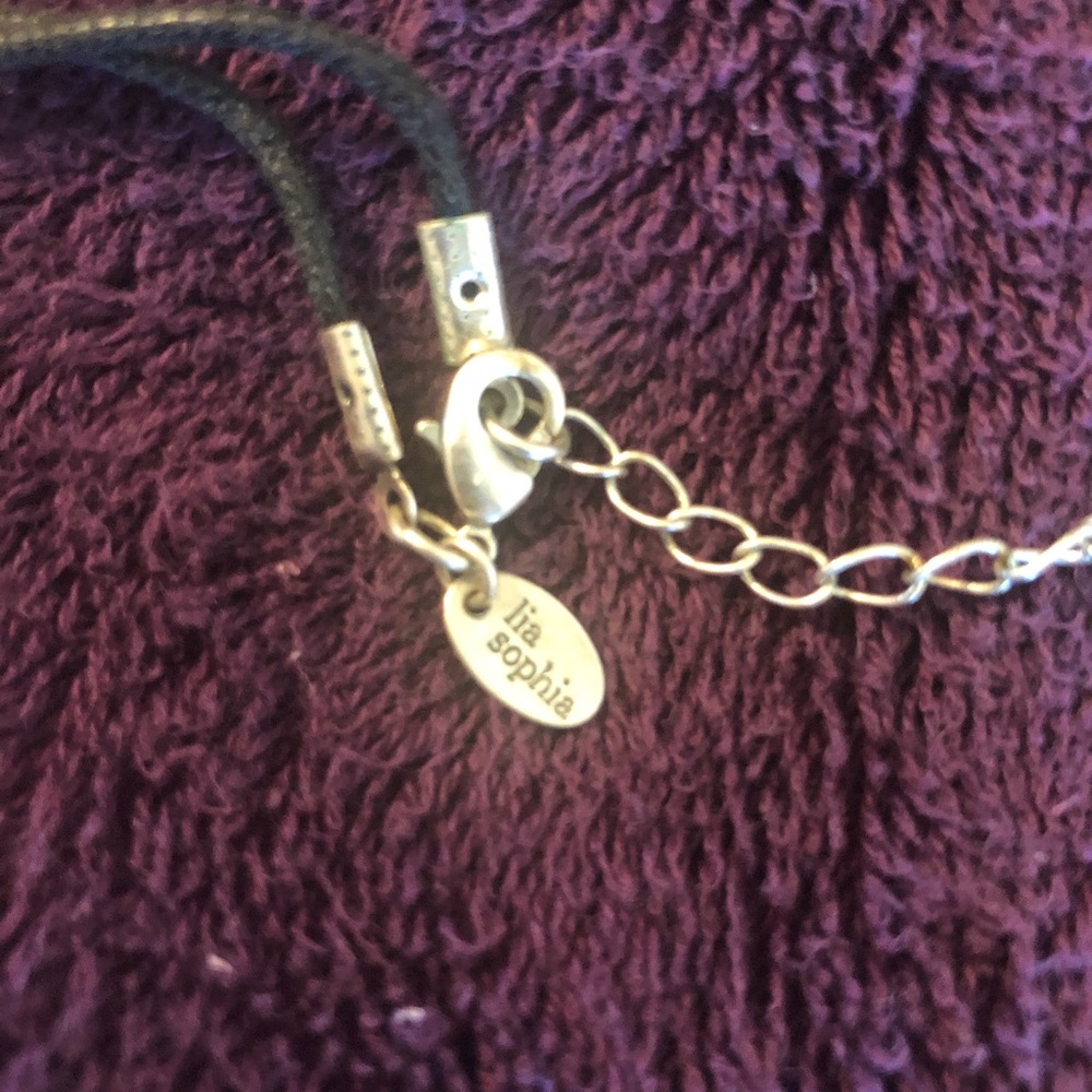 Lia Sophia necklace / bracelet set - Picture 2 of 4